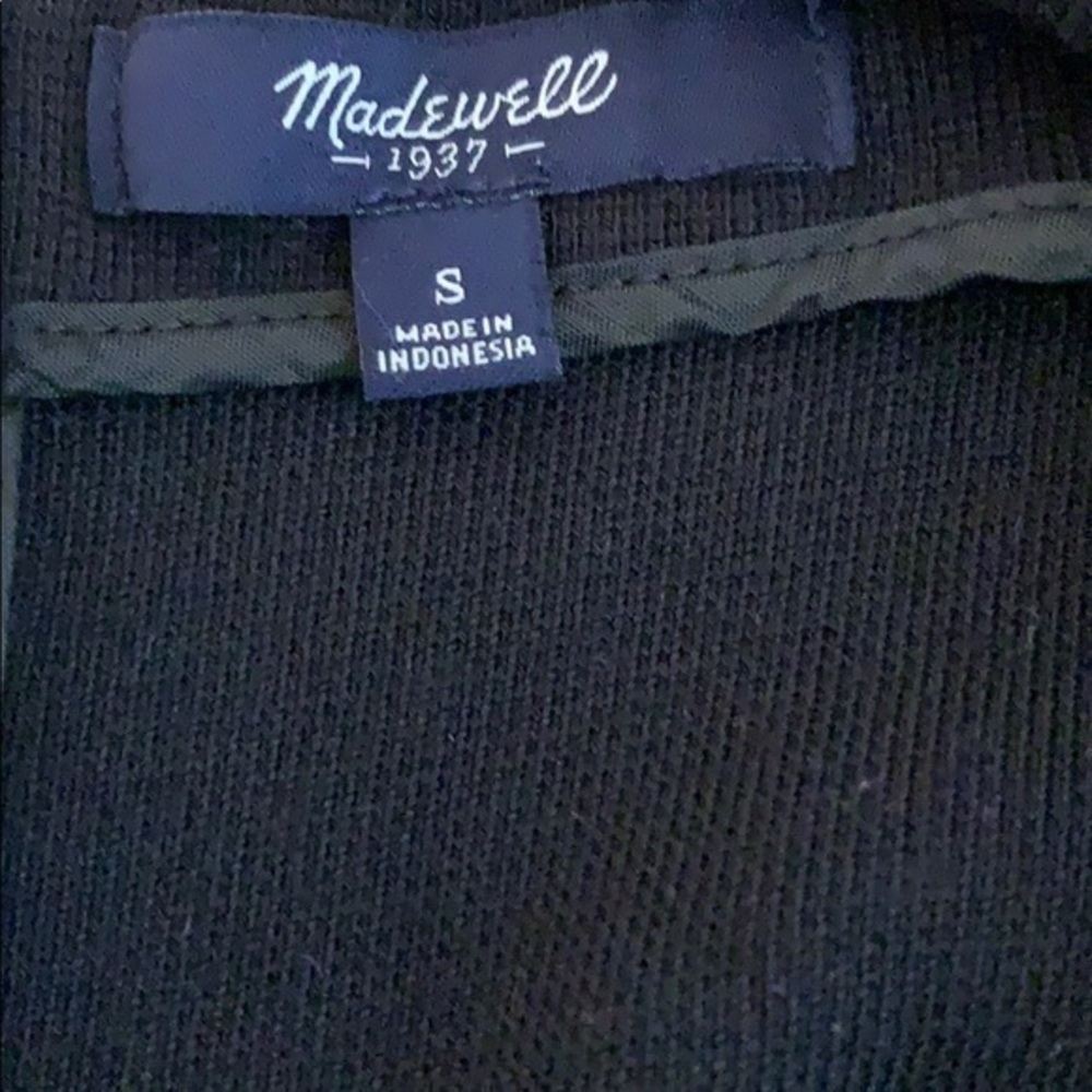 Madewell Black Short Sleeve Dress Size S - Picture 4 of 5